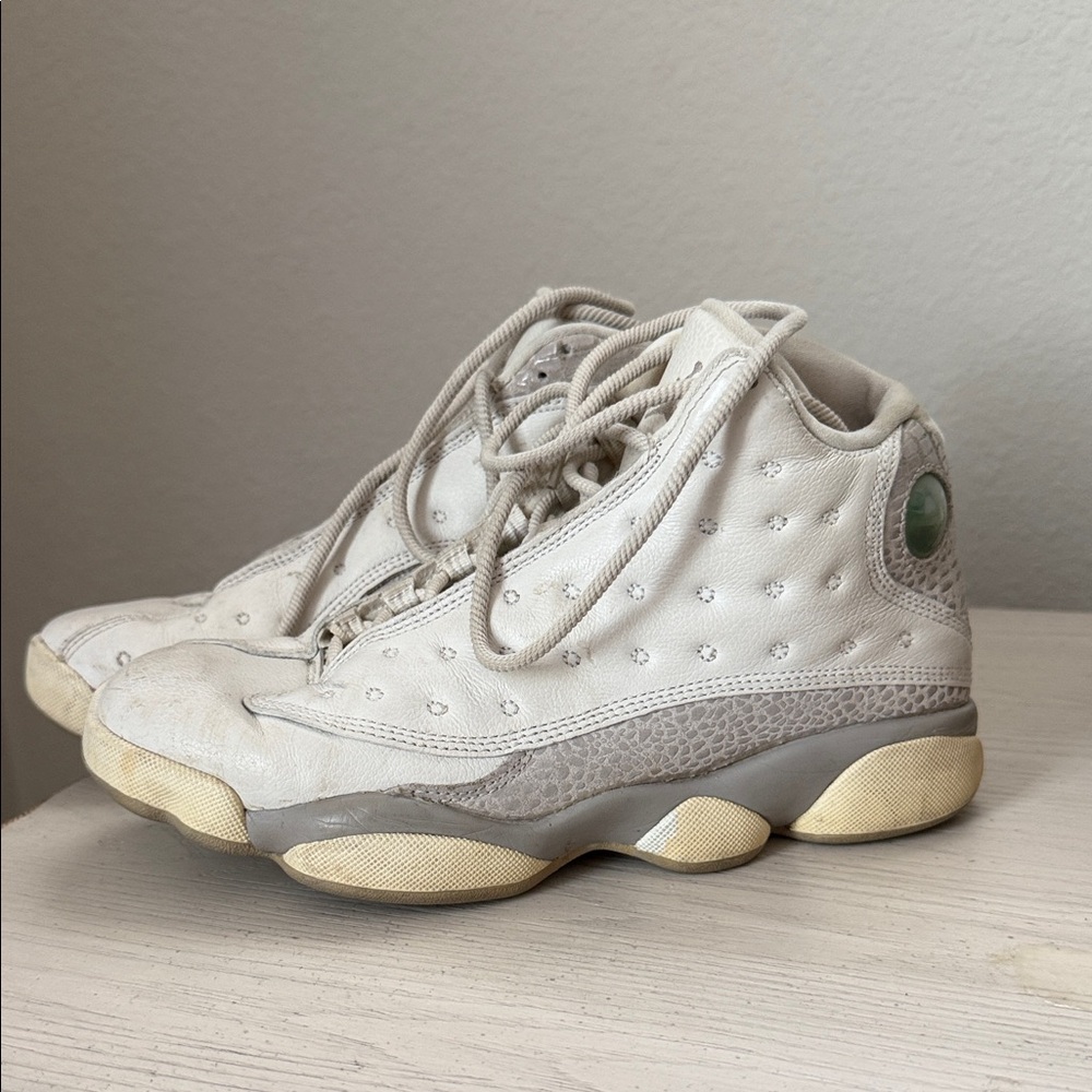 Jordan Women’s Athletic Shoes in Off-White and Gray